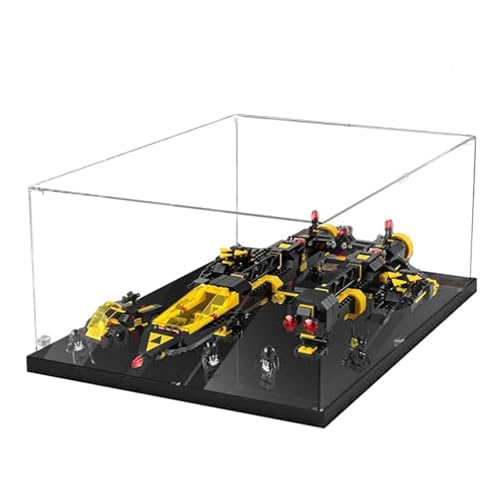 Acryl 3 mm Displaybox für Lego 10355 Space Shuttle Modell, Transparente Staubdichte Displaybox, Aufbewahrungsbox, Kompatibel mit Lego 10355 Modell (Modell nicht im Lieferumfang enthalten) (Schwarzer von HAIWENFEIQI