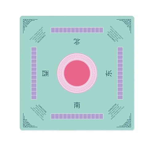 HAJHI Poker Mahjong-Matte Verdickt Gummi Geräuscharm Mahjong-Tischmatte Tragbar Kartenzimmer Tischdecke Für Anfänger Enthusiasten(30) von HAJHI