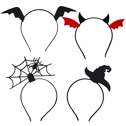 Halloween Hexenhut Haarreif Halloween Haarreifen Fledermaus Stirnband Spinnennetz Stirnband Cosplay Spinne Haarreif für Dress up Halloween Requisiten Cosplay Headwear Halloween Partyzubehör Halloween Hexenhut Haarreif Halloween Haarreifen Fledermaus Stirnband Spinnennetz Stirnband Cosplay Spinne Haarreif für Dress up Halloween Requisiten Cosplay Headwear Halloween Partyzubehör von HAJXXMM