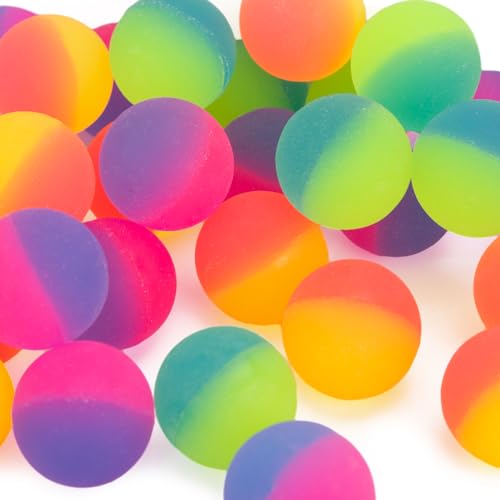 HAKACC Flummis, 35 Stück 25mm Flummies für Kinder Mitgebsel Kindergeburtstag Gastgeschenke Springball Gummiball Hüpfball Wurfmaterial Karneval Mitbringsel Party Füllung HAKACC Flummis, 35 Stück 25mm Flummies für Kinder Mitgebsel Kindergeburtstag Gastgeschenke Springball Gummiball Hüpfball Wurfmaterial Karneval Mitbringsel Party Füllung von HAKACC