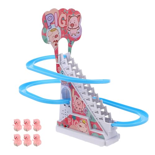 HAKIDZEL 1 Set Bärenrennen-Spielspielzeug, Verspieltes Musikbahn-Spielset mit Musik und blinkenden LED-Lichtern, für Kleinkinder und Kinder HAKIDZEL 1 Set Bärenrennen-Spielspielzeug, Verspieltes Musikbahn-Spielset mit Musik und blinkenden LED-Lichtern, für Kleinkinder und Kinder von HAKIDZEL