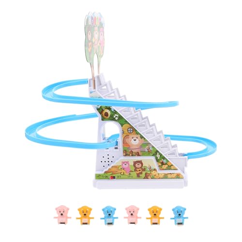 HAKIDZEL 1 Set Bärenrennen-Spielspielzeug, Verspieltes Musikbahn-Spielset mit Musik und blinkenden LED-Lichtern, für Kleinkinder und Kinder HAKIDZEL 1 Set Bärenrennen-Spielspielzeug, Verspieltes Musikbahn-Spielset mit Musik und blinkenden LED-Lichtern, für Kleinkinder und Kinder von HAKIDZEL