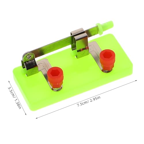 HAKIDZEL 1 Set Physik-Wissenschaftslabor-Lernschaltungs-Kit Elektrizitäts-Experimentierset Bauschaltungen für Kinder Mittel- und Oberstufenschüler HAKIDZEL 1 Set Physik-Wissenschaftslabor-Lernschaltungs-Kit Elektrizitäts-Experimentierset Bauschaltungen für Kinder Mittel- und Oberstufenschüler von HAKIDZEL