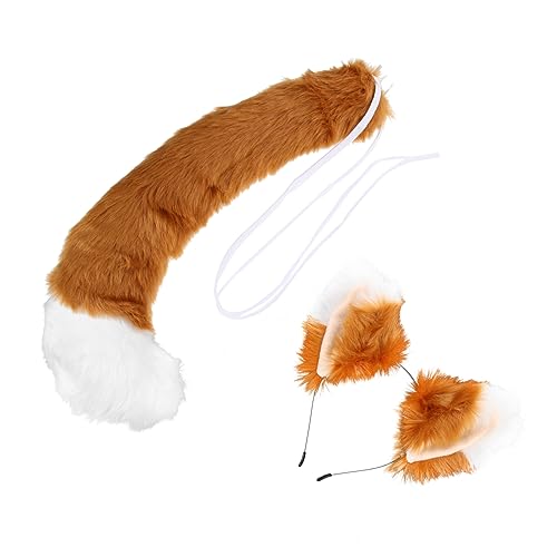 HAKIDZEL 1Satz Kostümset mit Tierohren und Dekoratives Haarband für Damen für Kostümpartys und Festivals mit Charmantem Design und Leichtem Material Feiern HAKIDZEL 1Satz Kostümset mit Tierohren und Dekoratives Haarband für Damen für Kostümpartys und Festivals mit Charmantem Design und Leichtem Material Feiern von HAKIDZEL