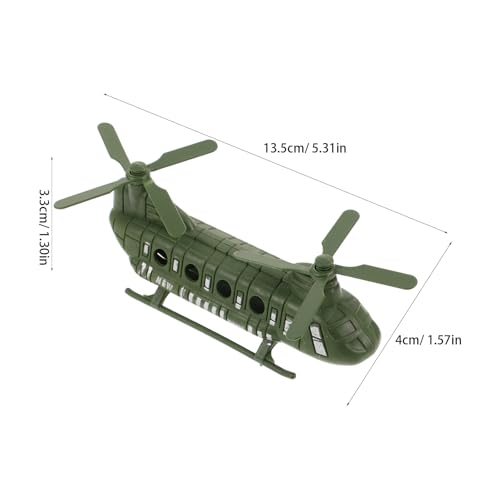 HAKIDZEL 20 Stück Militärhubschrauber-Spielzeugflugzeugmodelle – Transportflugzeuge aus Kunststoff für Geburtstagsgeschenke für Jungen – Flugzeugspielzeug von Fluggesellschaften als Dekoration HAKIDZEL 20 Stück Militärhubschrauber-Spielzeugflugzeugmodelle – Transportflugzeuge aus Kunststoff für Geburtstagsgeschenke für Jungen – Flugzeugspielzeug von Fluggesellschaften als Dekoration von HAKIDZEL