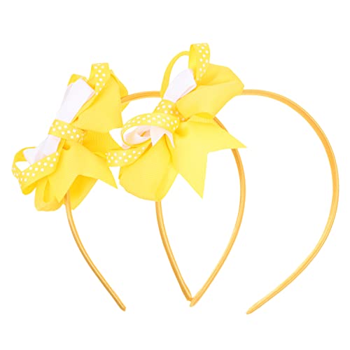 HAKIDZEL 2Stücke Bowknot Haarband für Charmante und Farbenfrohe Haarreifen für Feiern Langlebig und Angenehm zu Accessoire für Besondere Anlässe HAKIDZEL 2Stücke Bowknot Haarband für Charmante und Farbenfrohe Haarreifen für Feiern Langlebig und Angenehm zu Accessoire für Besondere Anlässe von HAKIDZEL