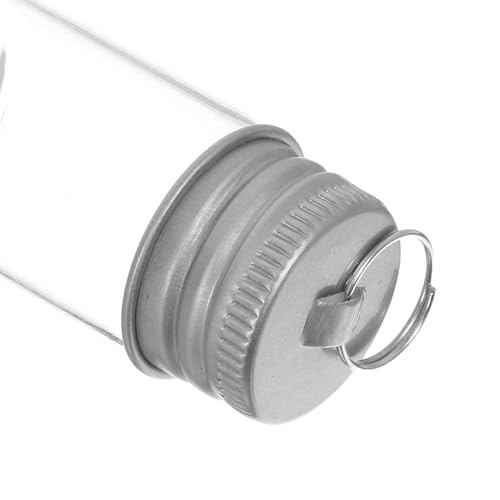 HAKIDZEL 30 Stück Mini-Glasflaschen: Mini-Wunschflasche aus transparentem Glas mit Deckel – 7 ml Driftglas-Schlüsselanhänger für selbstgemachte Wunschnotizen, kreative Dekorationen HAKIDZEL 30 Stück Mini-Glasflaschen: Mini-Wunschflasche aus transparentem Glas mit Deckel – 7 ml Driftglas-Schlüsselanhänger für selbstgemachte Wunschnotizen, kreative Dekorationen von HAKIDZEL
