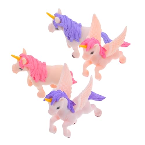 HAKIDZEL 4 Stück Mini Einhorn Dekorationen Teiliges mit Flügeln Rosa und Lila Bonsai Figuren für Feengärten und Miniatur Landschaften Langlebige Kunsthandwerk Ornamente für Erwachsene HAKIDZEL 4 Stück Mini Einhorn Dekorationen Teiliges mit Flügeln Rosa und Lila Bonsai Figuren für Feengärten und Miniatur Landschaften Langlebige Kunsthandwerk Ornamente für Erwachsene von HAKIDZEL