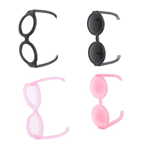 HAKIDZEL 40 Stück Teiliges Mini Kunststoff Puppen Sonnenbrillen Kreative Mini Brillen für Puppen zum Basteln Leicht Platzsparend als für Puppenfans HAKIDZEL 40 Stück Teiliges Mini Kunststoff Puppen Sonnenbrillen Kreative Mini Brillen für Puppen zum Basteln Leicht Platzsparend als für Puppenfans von HAKIDZEL