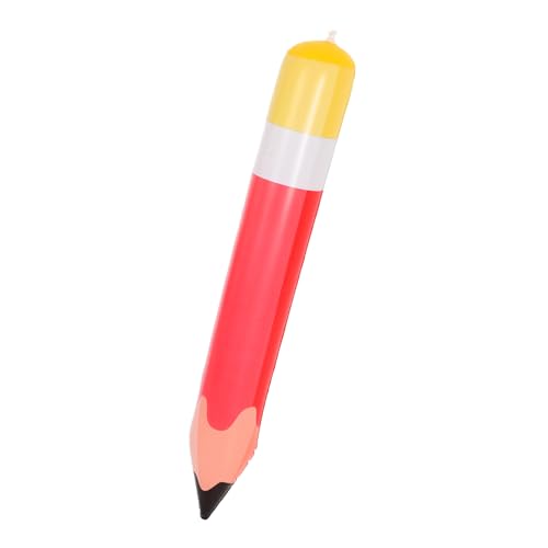 HAKIDZEL Aufblasbarer Großer Bleistift Luftballon Rote PVC Dekoration für Klassenzimmer Schulparty Riesen Bleistift Ballon Party Deko HAKIDZEL Aufblasbarer Großer Bleistift Luftballon Rote PVC Dekoration für Klassenzimmer Schulparty Riesen Bleistift Ballon Party Deko von HAKIDZEL