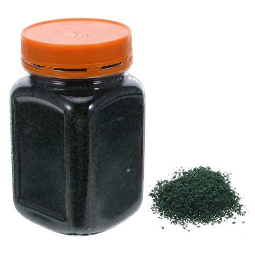 HAKIDZEL Modell-Gras-Geländepulver, 400 ml, künstlicher Miniatur-Grasbaum-Schwamm, DIY-Puppenhaus, Feengarten, Modelleisenbahn, Landschaftsbedarf von HAKIDZEL