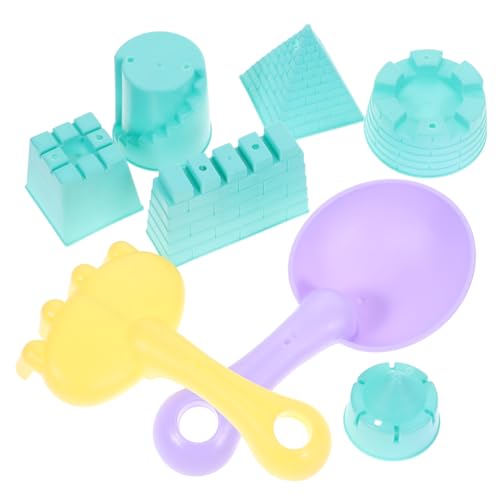 HAKIDZEL Sandspielzeug Teilig Sandburg Set Strapazierfähig Leichte Griffspielzeuge für Strand Sommer Outdoor Spiel Jungen Mädchen Zufällige Farbe HAKIDZEL Sandspielzeug Teilig Sandburg Set Strapazierfähig Leichte Griffspielzeuge für Strand Sommer Outdoor Spiel Jungen Mädchen Zufällige Farbe von HAKIDZEL