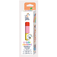 HAKUYOKA CP223092 Wachsmalkreiden-Set Würfel bunt von HAKU YOKA