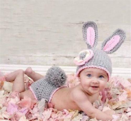 Neugeborene, monatliche Baby-Foto-Requisiten, niedliches handgefertigtes Strickkostüm für Jungen und Mädchen, Fotografie-Kleidungs-Set Neugeborene, monatliche Baby-Foto-Requisiten, niedliches handgefertigtes Strickkostüm für Jungen und Mädchen, Fotografie-Kleidungs-Set von HALAWAKA