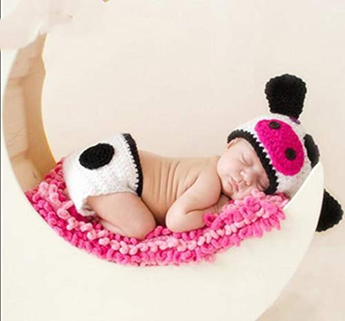 Neugeborene, monatliche Baby-Foto-Requisiten, niedliches handgefertigtes Strickkostüm für Jungen und Mädchen, Fotografie-Kleidungs-Set von HALAWAKA