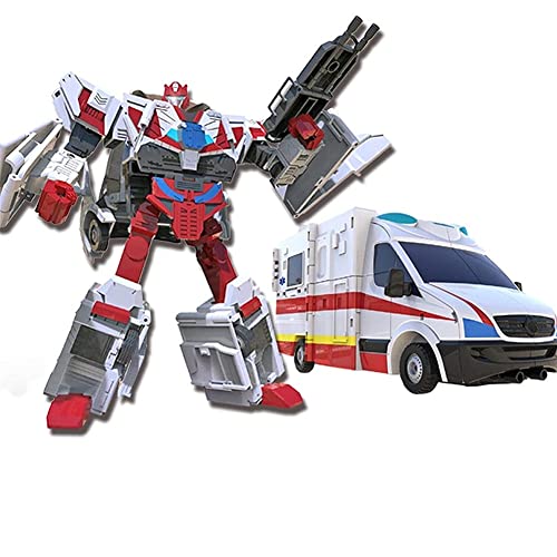 HALFS Weißer Heiliger Flügel, Triple-Body-Serie, Krankenwagen, mobiles Spielzeug, Spielzeughöhe 4 Zoll von HALFS