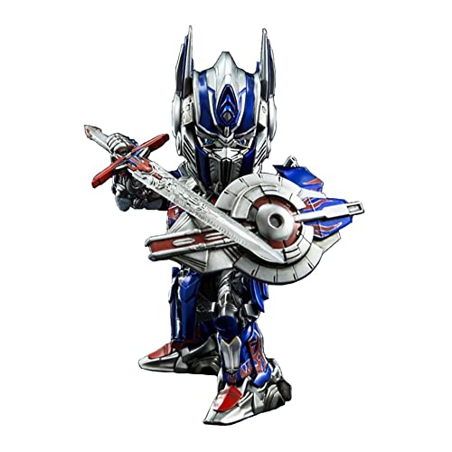 Optimus-Prime Alloy Q Version HFM021 Double Swords Limited Version Transformer-Toys Mobile Toys, Deformationsspielzeugroboter, Spielzeug for Teenager und höher, Spielzeug mit Einer Höhe von Zoll. von HALFS