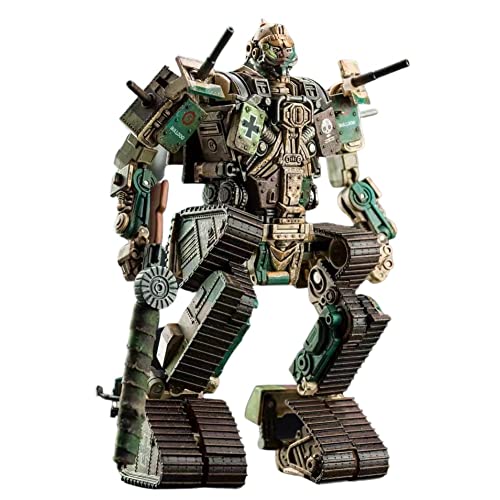 TW-FS01C, Camouflage-Bulldogge, mobiles Skelett-Militärspielzeug, Transformer-Toys, Spielzeugroboter, Spielzeug for Teenager von und darüber. Das Spielzeug ist sechs Zoll hoch. von HALFS