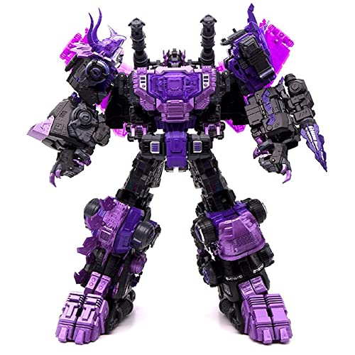 Transform-Bot-Spielzeug: Dark Shura King, bewegliche Spielzeug-Körpermaschine, Dinosaurier-Transform-Bot-Spielzeugroboter, Spielzeug for Teenager und älter, sind 50, cm hoch von HALFS