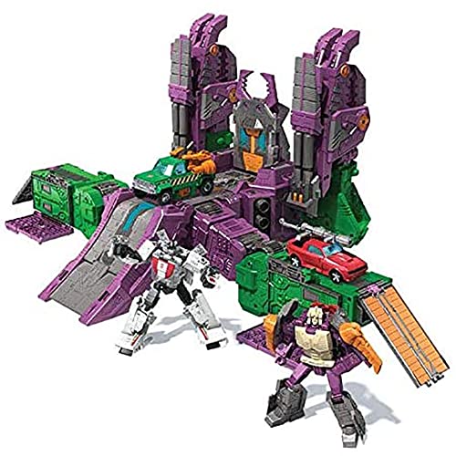 Transformer-Toys Cybertron Battle Fortress Besieged Series sind aus Sark zusammengebaute Verformungsroboterspielzeuge, abnehmbare Spielzeuge mit Koloss-Level-Sark-Körper und 22 Zoll hohe Sammlerspielz von HALFS