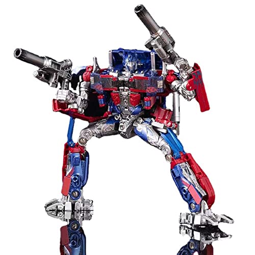 Transformer-Toys Fein bemalte Version von Hero Optimus-Prime Transformer-Toys, Commander Ss44 bewegliche Puppe, 17,8 cm hoch, for Sammeln von HALFS