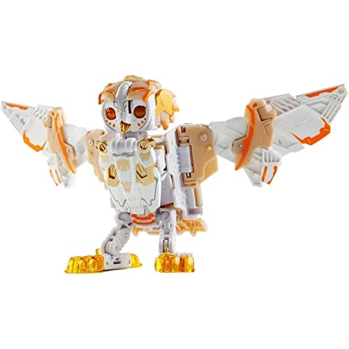 Transformer-Toys: BB41 White Noise Owl Mobile Toy Action Figures, Transformer-Toys Robots, Spielzeug for Teenager und höher. Das Spielzeug breitet Seine Flügel aus. Zoll breit. von HALFS