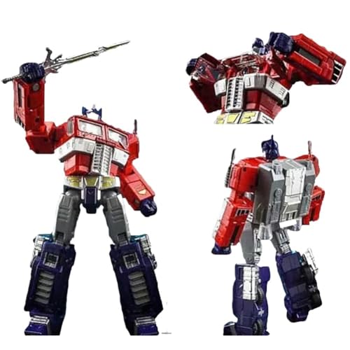 Transformer-Toys: Prime+Tactical Container Mobile Toys mit allem Zubehör, Transformer-Toys Robots, Spielzeug for Teenager und höher. Das Spielzeug ist. 19 cm hoch von HALFS