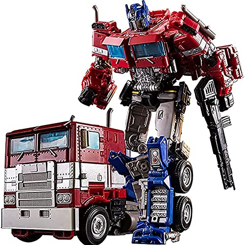Transformer-Toys: Zhanshen Rises W8616 Optimus-Prime Bewegliche Puppe, Alu-Actionfiguren, Kinder ab 15 Jahren, 13 Zoll groß von HALFS