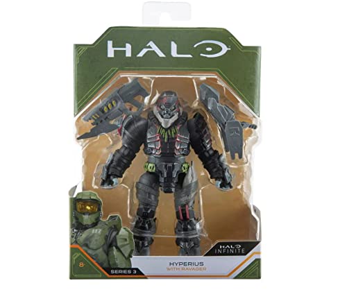 HALO Infinite World 10,2 cm Figuren, Serie 1 2 3 4 Kollektion (wählen Sie Figur) (Hyperius) 4 Zoll von HALO