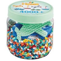 HAMA 2053 Dose mit Perlen und Stiftplatten, 4000 Perlen HAMA 2053 Dose mit Perlen und Stiftplatten, 4000 Perlen von HAMA BÜGELPERLEN