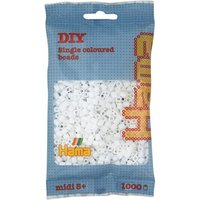 HAMA 207-01 Perlen-Beutel 1000 Stück, weiß HAMA 207-01 Perlen-Beutel 1000 Stück, weiß von HAMA BÜGELPERLEN