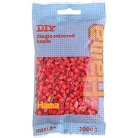 HAMA 207-05 Perlen-Beutel 1000 Stück, rot HAMA 207-05 Perlen-Beutel 1000 Stück, rot von HAMA BÜGELPERLEN