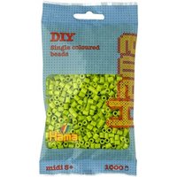 HAMA 207-104 Beutel mit ca. 1000 Midi Perlen. Lime von HAMA BÜGELPERLEN