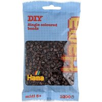 HAMA 207-12 Perlen-Beutel 1000 Stück, braun HAMA 207-12 Perlen-Beutel 1000 Stück, braun von HAMA BÜGELPERLEN