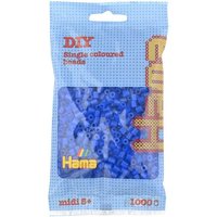 HAMA 207-36 Perlen-Beutel 1000 Stück, neon-blau HAMA 207-36 Perlen-Beutel 1000 Stück, neon-blau von HAMA BÜGELPERLEN