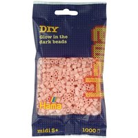 HAMA 207-56 Perlen-Beutel 1000 Stück, leuchtrot HAMA 207-56 Perlen-Beutel 1000 Stück, leuchtrot von HAMA BÜGELPERLEN