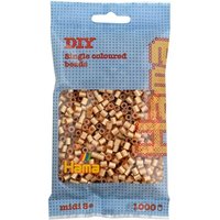 HAMA 207-61 Perlen-Beutel 1000 Stück, Gold HAMA 207-61 Perlen-Beutel 1000 Stück, Gold von HAMA BÜGELPERLEN