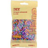 HAMA 207-92 Perlenbeutel 1000 Stück Gestreifte Perlen 3 Versionen HAMA 207-92 Perlenbeutel 1000 Stück Gestreifte Perlen 3 Versionen von HAMA BÜGELPERLEN