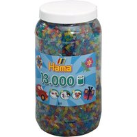 HAMA 211-54 Dose mit 13000 Perlen, Glittermix HAMA 211-54 Dose mit 13000 Perlen, Glittermix von HAMA BÜGELPERLEN