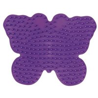 HAMA 298-07 Stiftplatte Schmetterling, farbig: lila HAMA 298-07 Stiftplatte Schmetterling, farbig: lila von HAMA BÜGELPERLEN
