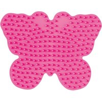 HAMA 298-48 Stiftplatte Schmetterling, farbig: pink HAMA 298-48 Stiftplatte Schmetterling, farbig: pink von HAMA BÜGELPERLEN