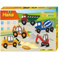 HAMA 3143 Geschenkpackung Baufahrzeuge von HAMA BÜGELPERLEN