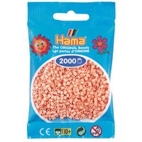 HAMA 501-26 Mini-Perlen 2000 Stück hellrosa von HAMA BÜGELPERLEN