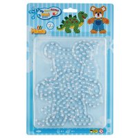 HAMA 8101 HAMA Set mit 2 Maxi-Stiftplatten (Teddy, Dino) von HAMA BÜGELPERLEN