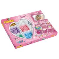 HAMA3707 HAMA Kreativbox Schmuck, pink HAMA3707 HAMA Kreativbox Schmuck, pink von HAMA BÜGELPERLEN