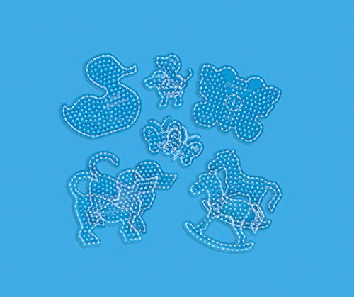 HAMA 3-9464 Maxi 10 Pegboards Country Life, Multi-Color, En Storlek von Hama