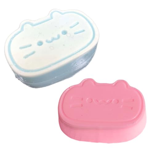 HAMKU 2 Stück Taba Squishy,Fufu Squishy,Squishy Toy,Süße Weiche Katzenpfoten Quetschspielzeuge,Stressabbau Fidget Toys,Soft Cat Paws Squishy Toy,Mädchen Und Jungen Zum Entspannen von HAMKU
