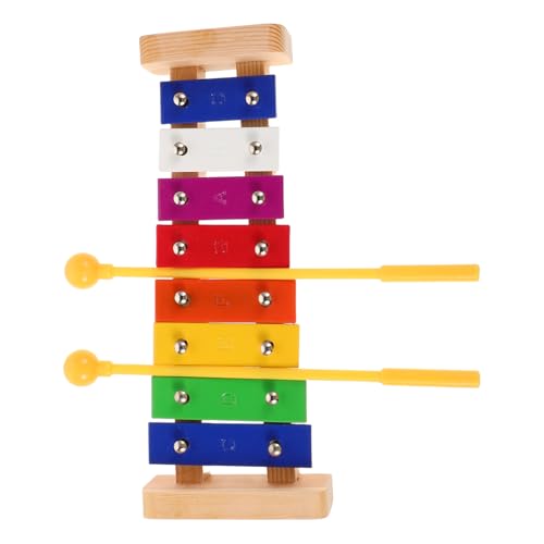 HAMPPLIES 1 Satz Holz Xylophon für Kleinkinder Montessori Musikinstrument für Lernen mit Schlägel für Vorschulkinder Fördert Musikalische Fähigkeiten und Entwicklung HAMPPLIES 1 Satz Holz Xylophon für Kleinkinder Montessori Musikinstrument für Lernen mit Schlägel für Vorschulkinder Fördert Musikalische Fähigkeiten und Entwicklung von HAMPPLIES