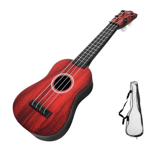 HAMPPLIES 1 Satz Ukulele für Simulierte Gitarre mit Bag für Musikbildung Robustes Kunststoffmaterial für Anfänger und Kleinkinder Fördert Musikalisches Talent und Rhythmusgefühl HAMPPLIES 1 Satz Ukulele für Simulierte Gitarre mit Bag für Musikbildung Robustes Kunststoffmaterial für Anfänger und Kleinkinder Fördert Musikalisches Talent und Rhythmusgefühl von HAMPPLIES