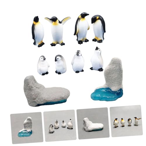 HAMPPLIES 10 Stück Teiliges Resin Pinguin Figuren Lernspielzeug Realistische Miniatur Micro Landschaft Deko Ornamente für Garten und Tisch HAMPPLIES 10 Stück Teiliges Resin Pinguin Figuren Lernspielzeug Realistische Miniatur Micro Landschaft Deko Ornamente für Garten und Tisch von HAMPPLIES